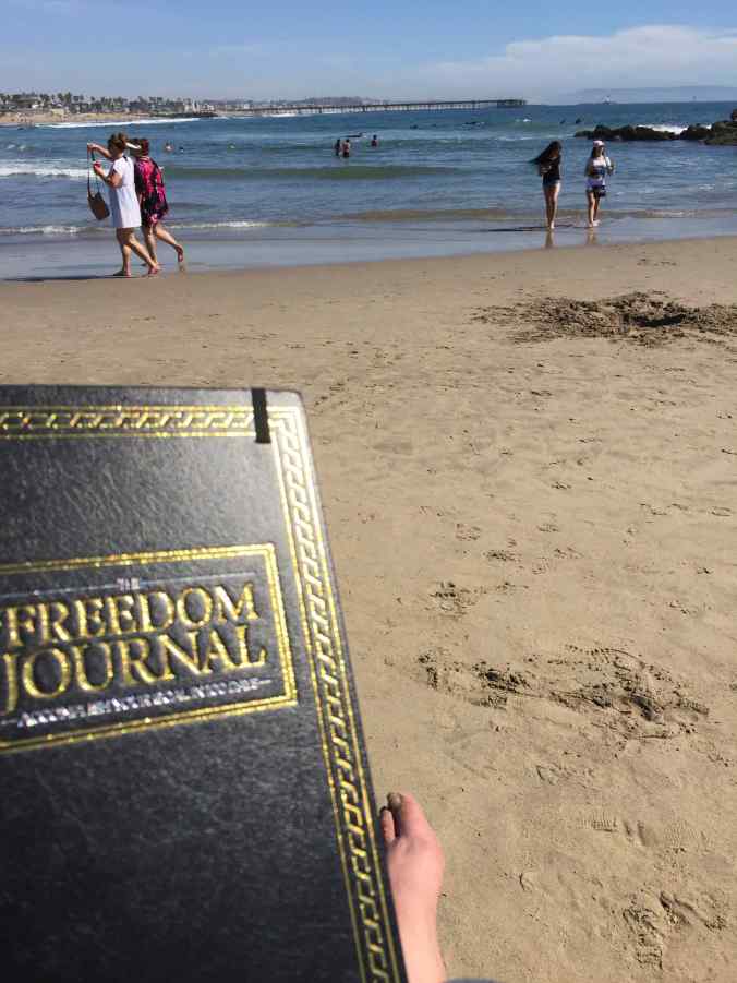 FreedomJournalOnTHeBeach
