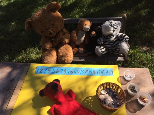 Recognizing Numbers 1-20 at Montana Bear School