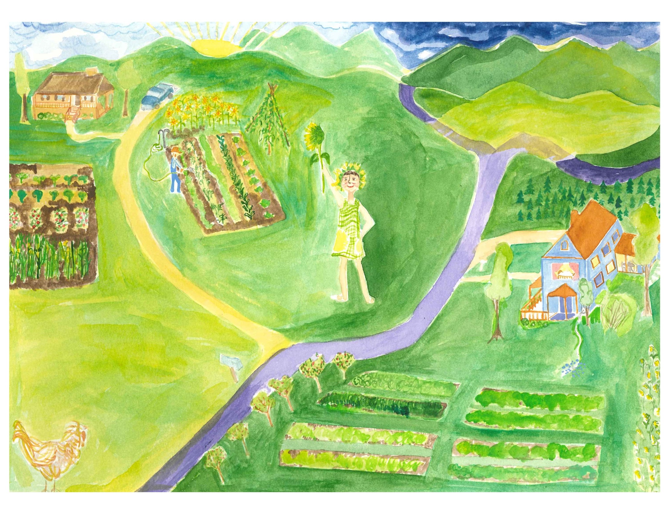 Green Queen am/pm watering